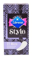 Прокладки женские ежедневные Libresse стайл микро 22 шт.