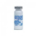 Цефазолин, порошок для приготовления раствора для внутривенного и внутримышечного введения 1 г 1 шт флаконы