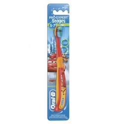 Зубная щетка детская oral-b стейджес 3 от 5 до 7 лет мягкая