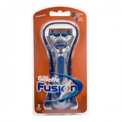 Станок для бритья, Gillette (Жиллет) фьюжен + 2 кассеты