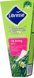 Прокладки женские ежедневные Libresse нейчерал стринг 18 шт.