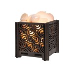 Светильник соляной, 1.8 кг Корзина Спираль