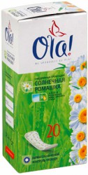 Прокладки женские ежедневные Ola дэйли Солнечная ромашка 20 шт.
