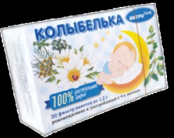 Чай Колыбелька 20 шт. ф/пак. 1.2 г