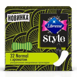Прокладки женские ежедневные Libresse Стайл нормал 32 шт.