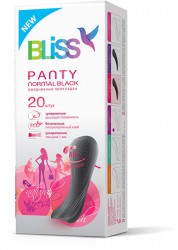 Прокладки женские ежедневные Блисс панти нормал блэк 20 шт.