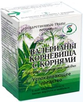 Валерианы корневища с корнями ф/пак. 1.5 г 20 шт.