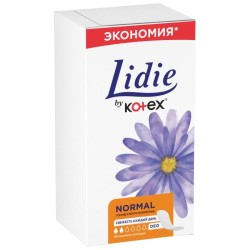 Прокладки женские ежедневные Lidie by Kotex нормал део ароматизированные 50 шт.