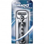 Станок для бритья, Gillette (Жиллет) мак 3 турбо + 2 кассеты