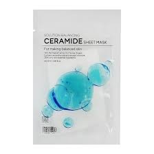 Маска для лица тканевая Tenzero ампульные керамиды 25 г